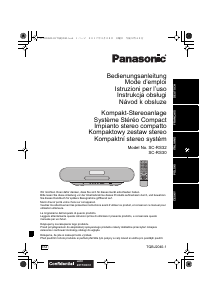 Bedienungsanleitung Panasonic SC-RS30EG Lautsprecher