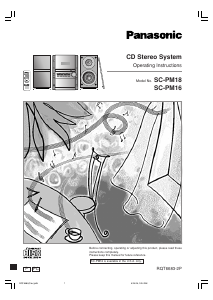 Manual Panasonic SC-PM18P Stereo-set