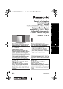 Manuál Panasonic SC-HC39EC Stereo souprava