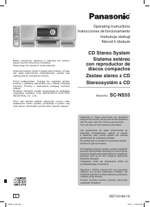 Instrukcja Panasonic SC-NS55 Zestaw stereo
