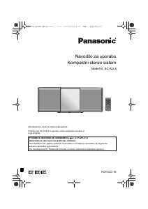 Priročnik Panasonic SC-ALL5 Stereo komplet