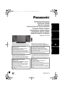 Manuál Panasonic SC-HC38EC Stereo souprava