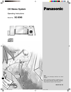 Manual Panasonic SC-EN5EB Stereo-set