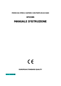 Manuale Howell HFX338S Ferro da stiro