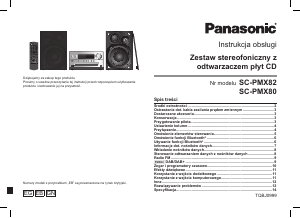 Instrukcja Panasonic SC-PMX82 Zestaw stereo