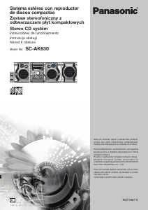 Instrukcja Panasonic SC-AK630 Zestaw stereo