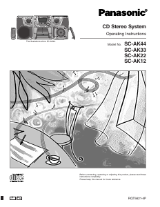 Manual Panasonic SC-AK22 Stereo-set