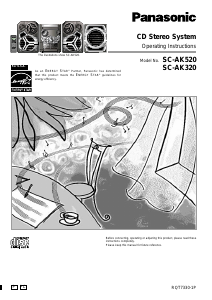 Handleiding Panasonic SC-AK320 Stereoset