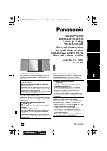 Bruksanvisning Panasonic SC-HC397EG Stereoanläggning