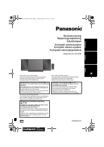 Käyttöohje Panasonic SC-HC37DBEW Stereosetti