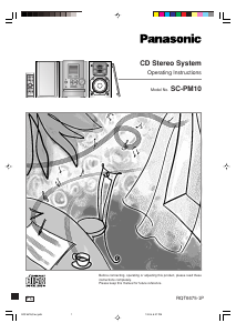 Manual Panasonic SC-PM10PC Stereo-set