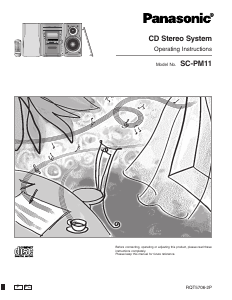 Handleiding Panasonic SC-PM11 Stereoset