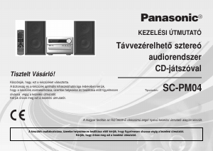 Használati útmutató Panasonic SC-PM04 Sztereóberendezés