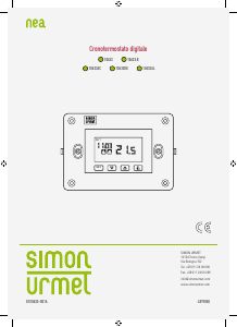 Manuale Simon Urmet 10633AC Nea Termostato