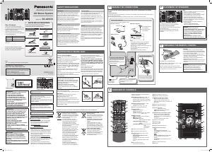 Bruksanvisning Panasonic SC-AKX12GN Stereoanläggning