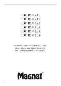 Handleiding Magnat Edition 213 Autoluidspreker