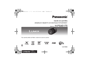 Manual Panasonic H-PS45175 Lumix Camera Lens