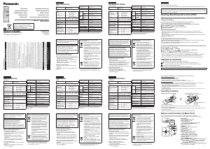 Mode d’emploi Panasonic RR-US310E Enregistreur numérique