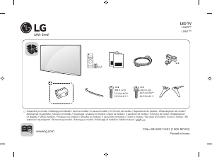 Manual LG 49LH615V LED Television