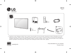 Manual LG 49LJ614V LED Television