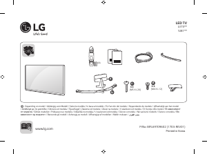 Bedienungsanleitung LG 49SJ8109 LED fernseher