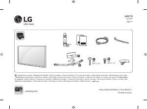 Bedienungsanleitung LG 55UJ750V LED fernseher