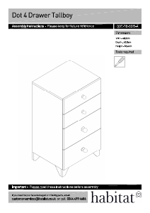 كتيب تسريحة Dot Habitat