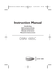 Manual dServe DSRV 1005C Tablet