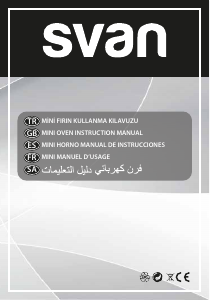 Manual de uso Svan SVMH400RT Horno