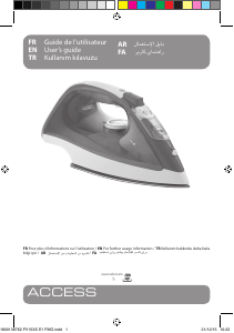 كتيب مكواة IM1538E1 Access Moulinex