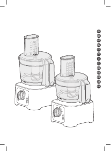 Руководство Moulinex FP542127 Кухонный комбайн