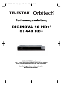 Bedienungsanleitung Orbitech Diginova 10 HD+ Digital-receiver