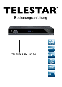Bedienungsanleitung Telestar TD 1110 S-L Digital-receiver