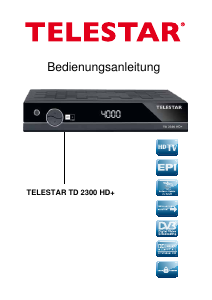 Bedienungsanleitung Telestar TD 2300 HD+ Digital-receiver