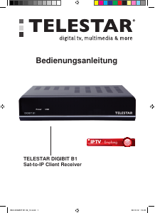 Bedienungsanleitung Telestar DIGIBIT B1 Digital-receiver