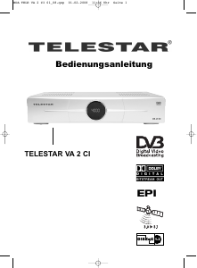 Bedienungsanleitung Telestar VA 2 CI Digital-receiver
