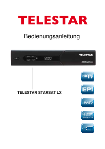Bedienungsanleitung Telestar STARSAT LX Digital-receiver