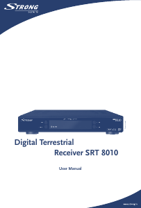 Manual Strong SRT 8010 Digital Receiver