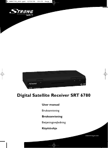 Manual Strong SRT 6780 Digital Receiver