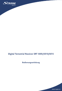 Bedienungsanleitung Strong SRT 5005 Digital-receiver