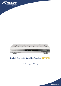 Bedienungsanleitung Strong SRT 6155 Digital-receiver