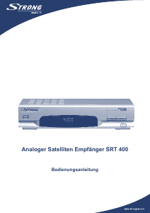 Bedienungsanleitung Strong SRT 400 Digital-receiver