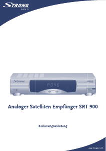 Bedienungsanleitung Strong SRT 900 Digital-receiver