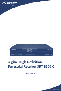 Manual Strong SRT 8300 CI Digital Receiver