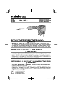 Manual Metabo H 41MB2 Demolition Hammer