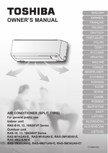 Návod Toshiba RAS-4M23SAV-E Klimatizácia