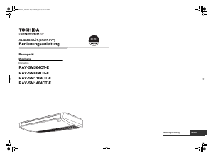 Bedienungsanleitung Toshiba RAV-SM1404CT-E Klimagerät