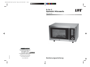 Bedienungsanleitung LIFE MD 12801 Mikrowelle