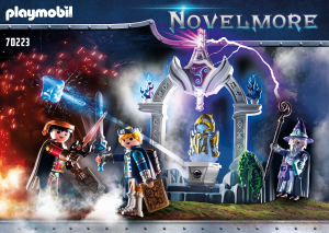 Instrukcja Playmobil set 70223 Novelmore Świątynia czasu