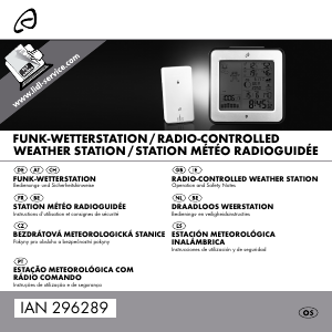 Manual Auriol IAN 296289 Weather Station